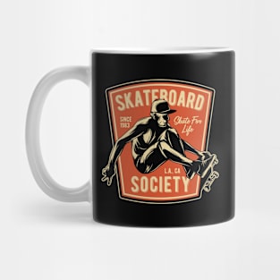 Skateboard society Mug